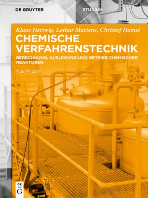 cover image of Chemische Verfahrenstechnik